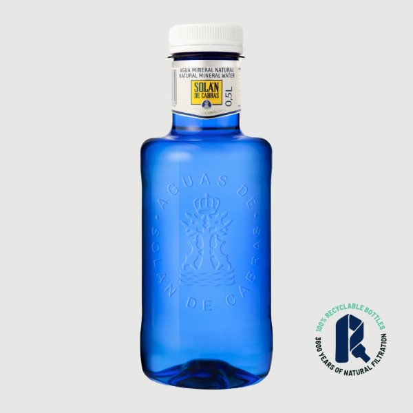 سولان دي كابراس مياه معدنية طبيعية من صنع الطبيعة , ٥٠٠ مل * ٢٠ زجاجة بلاستيك