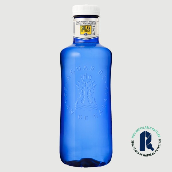 سولان دي كابراس مياه معدنية طبيعية من صنع الطبيعة , ٧٥٠ مل * ١٢ زجاجة بلاستيك