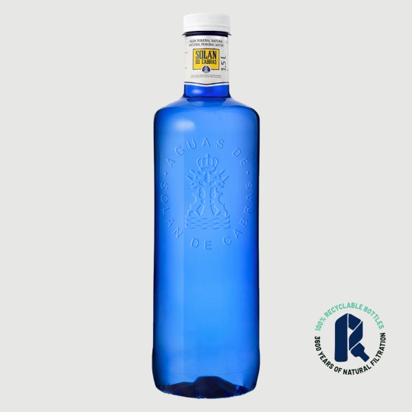 سولان دي كابراس مياه معدنية طبيعية من صنع الطبيعة , ١،٥ لتر * ٦ زجاجات بلاستيك