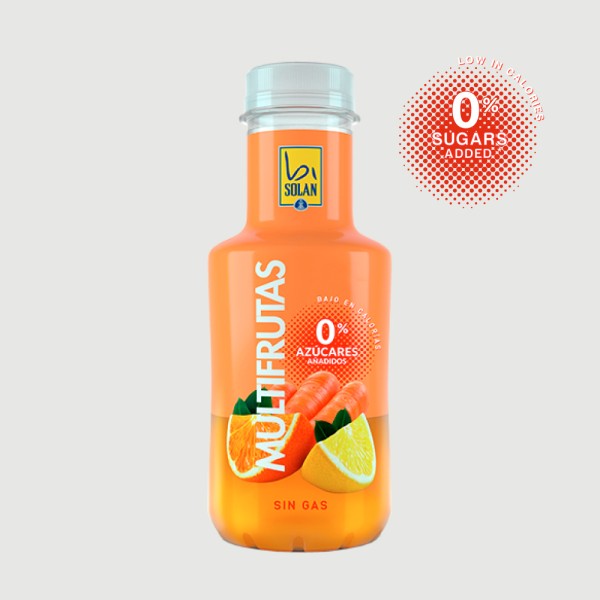 Multifruits Flavored Water 330ml*24 With Orange, Lemon And Carrot Juices
