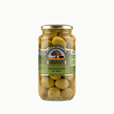 BRAVO Gordal Green Olives 525g